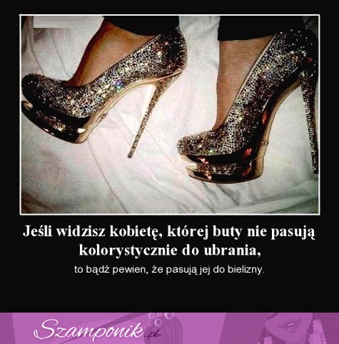 Buty zawsze pasują