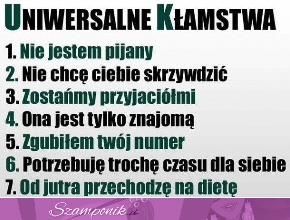 Uniwersalne kłamstwa