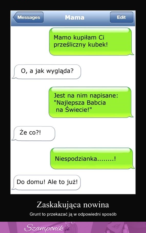 Zobacz jak ta dziewczyna POINFORMOWAŁA swoją matkę, że jest w CIĄŻY- DOBRE!!