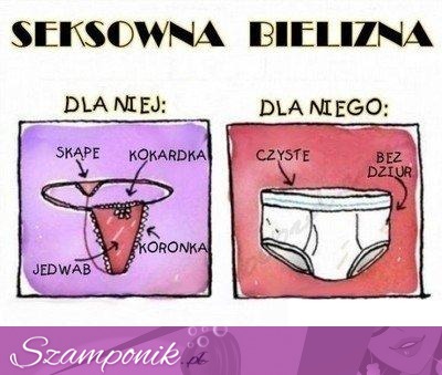 Seksowna bielizna dla niej i dla niego :D