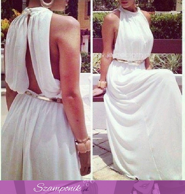 Cudowna biała suknia