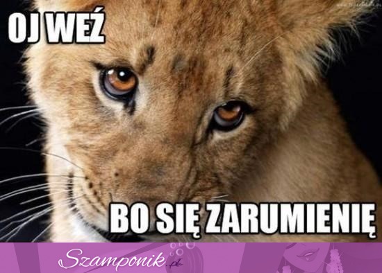 Zarumienie się, przestań..