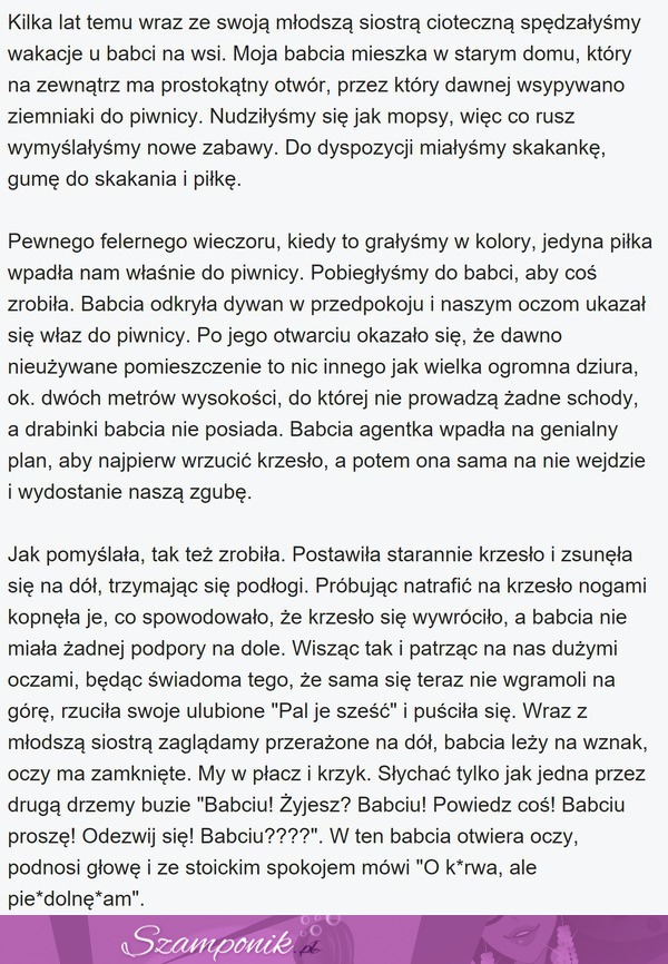 Historia, która ROZBAWI Cię do łez! ;D Końcówka MEGA!