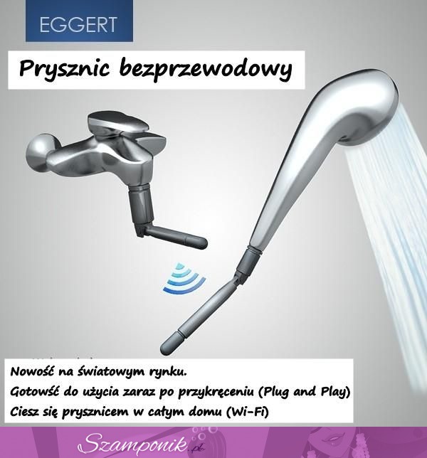 Prysznic bezprzewodowy