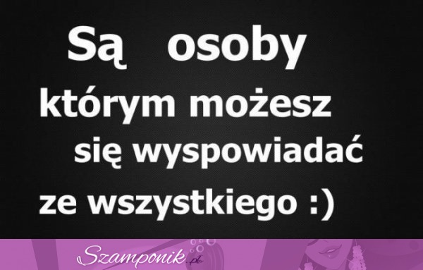 Są osoby...