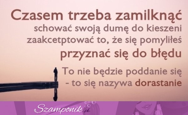 Czasem trzeba