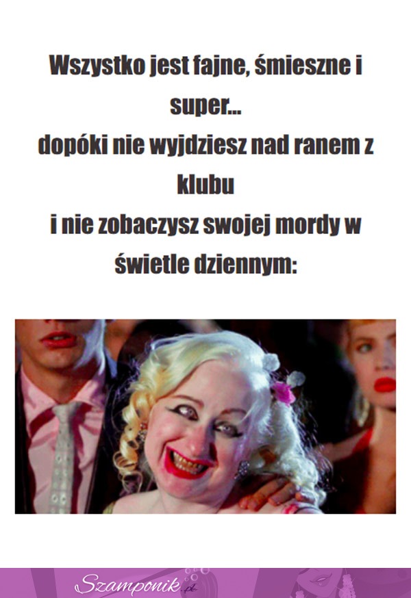 Najgorszy widok! Ja już nawet nie patrzę ;D