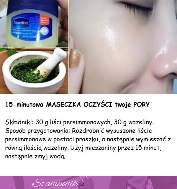 15-minutowa MASECZKA OCZYŚCI Twoje PORY!