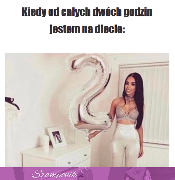 Kiedy od dwóch godzin jestem na diecie :D