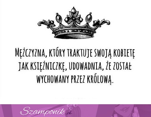 Mężczyzna, który traktuje swoją kobietę