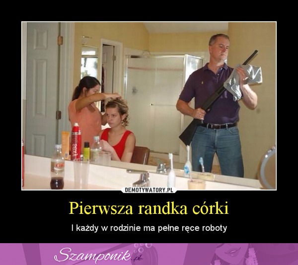 Pierwsza randka córki