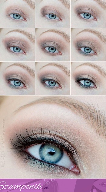 Delikatny make up dzienny- Super  efekt!