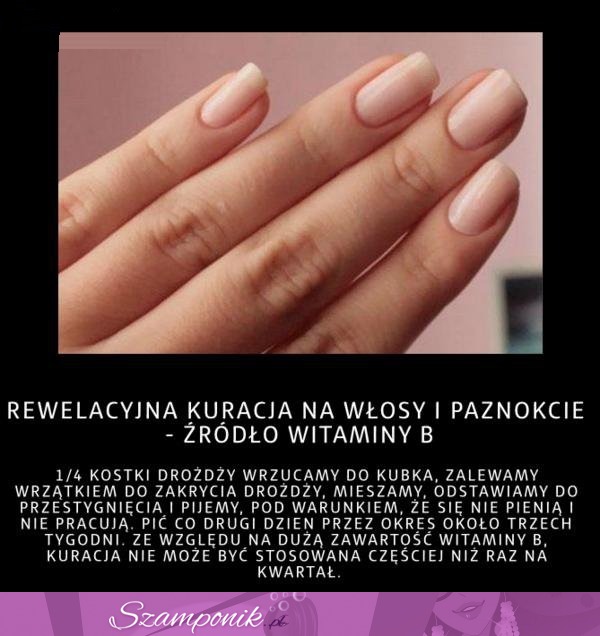 Prawdziwa rewolucja na PAZNOKCIE, WŁOSY I SKÓRĘ!