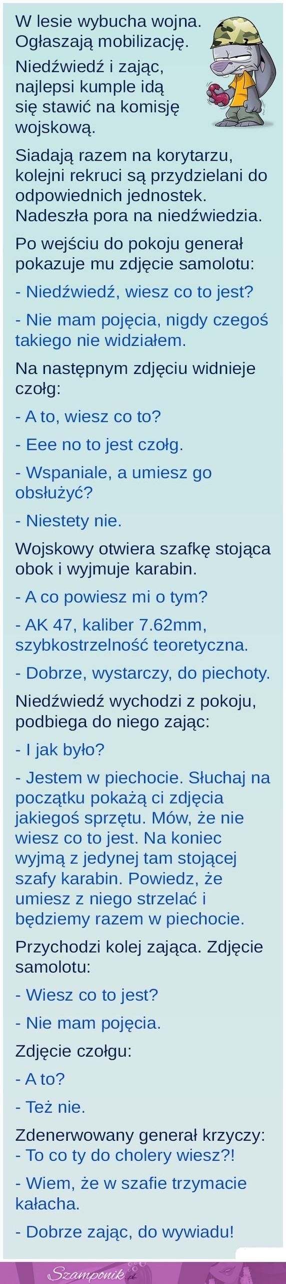 Nie wyszło tak jak chciał. No, ale trzeba się pogodzić!