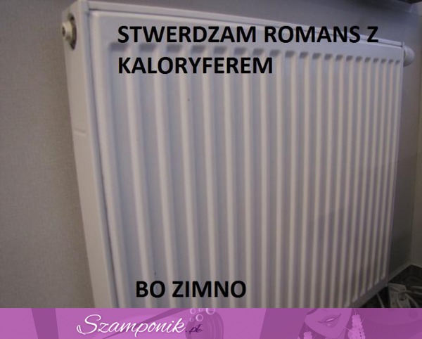 Romans z kaloryferem