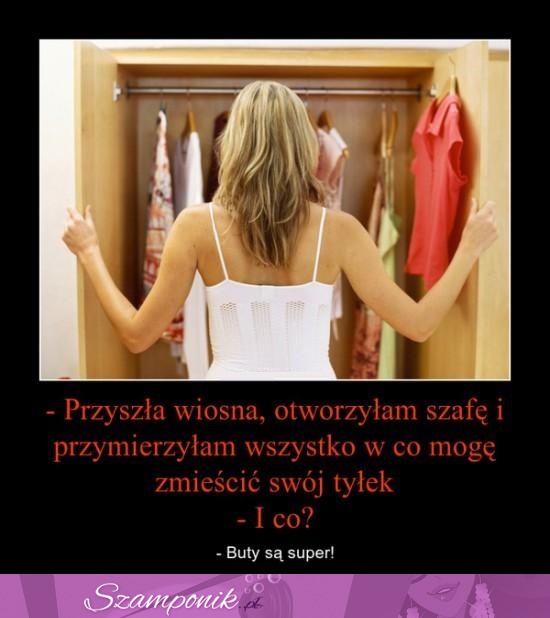 Szafa na wiosnę ;)