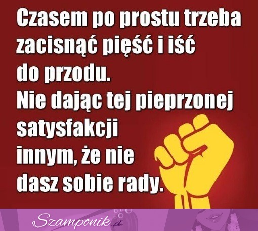 Zaciśnij pięść!