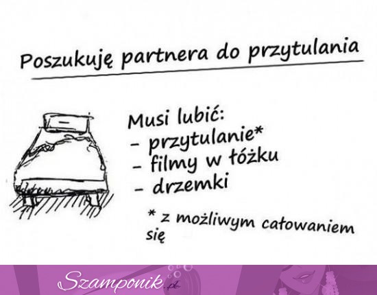 Szukam partnera do przytulania