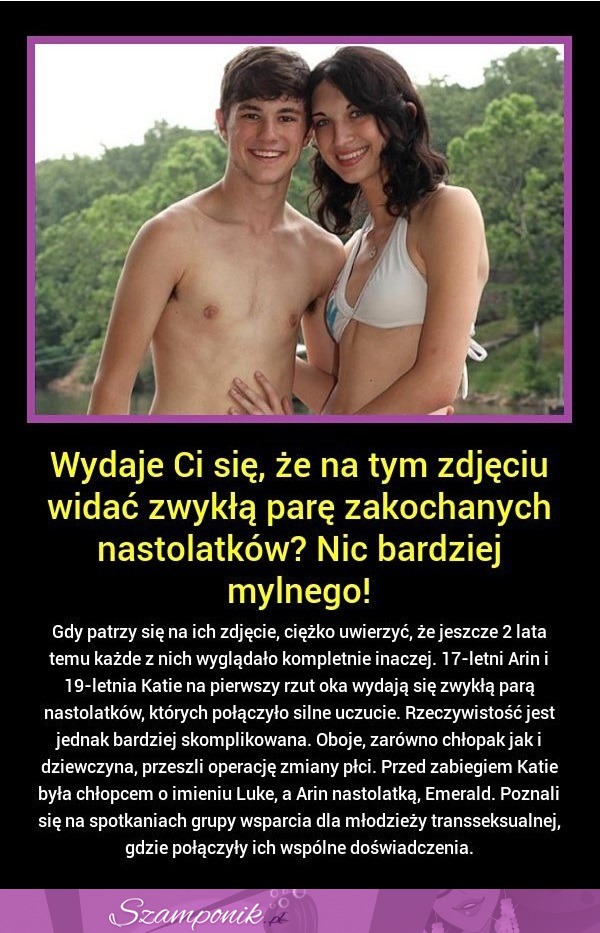 To nie jest zwykła para zakochanych... SZOK!