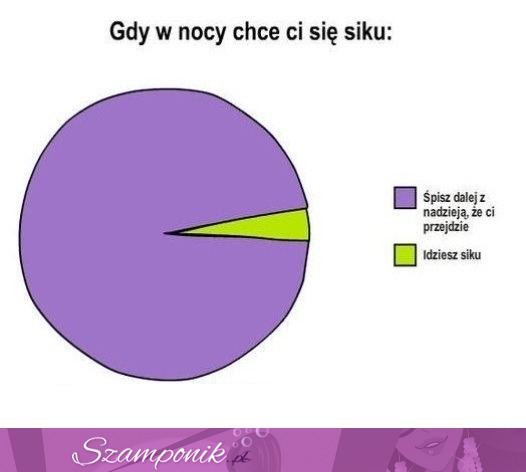 Gdy w nocy chce CI SIĘ SIKU- MAM często TAK SAMO haha