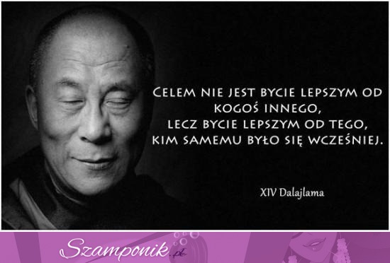 Bycie lepszym....