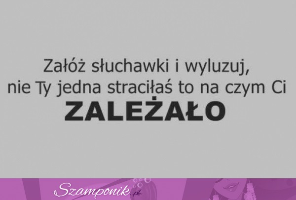 Załóż słuchawki i wyluzuj