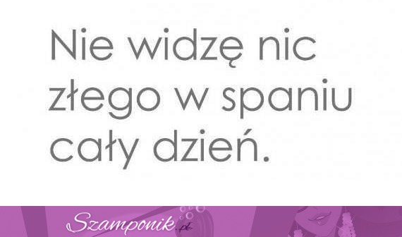 Nie widzę