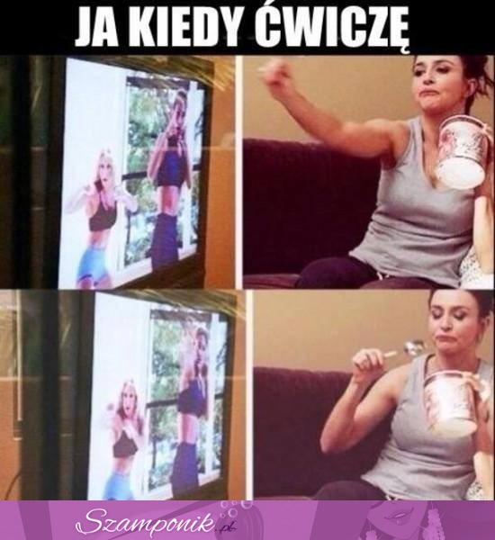 Tak ćwiczę ;)