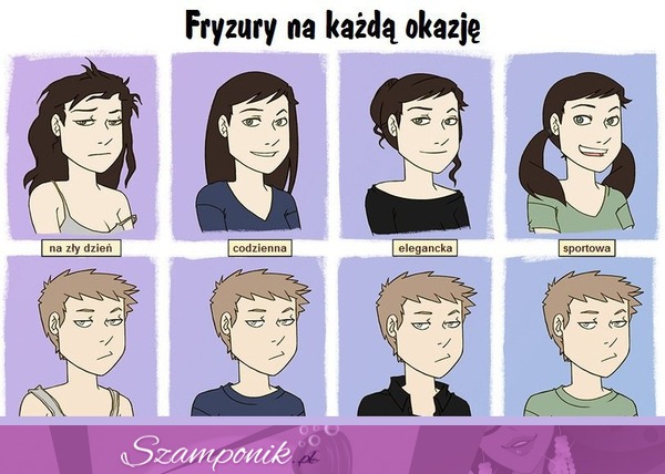 Fryzura na kazdą okazję ;)