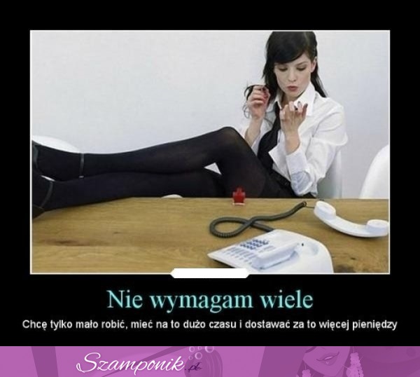 Nie wymagam wiele