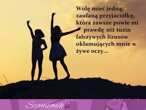 Wolę mieć jedną...