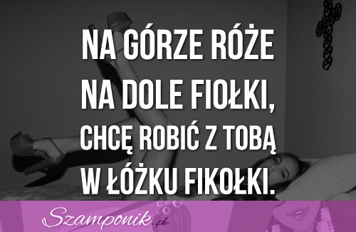 Na górze róże