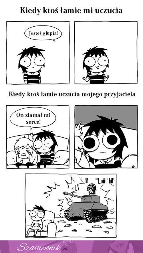 Kiedy ktoś łamie mi uczucia