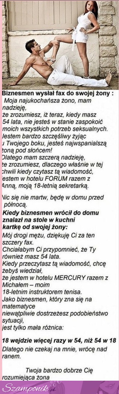 Mąż zostawił żonę dla młodszej... Kobieta mistrz wie jak się odegrać! ;D