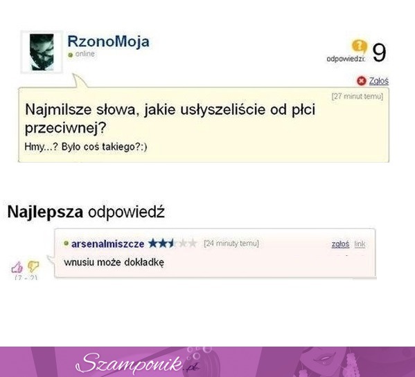 Zadał BARDZO DZIWNE ale CIEKAWE pytanie na FORUM- Odpowiedź jednej osoby WYMIATA hahah