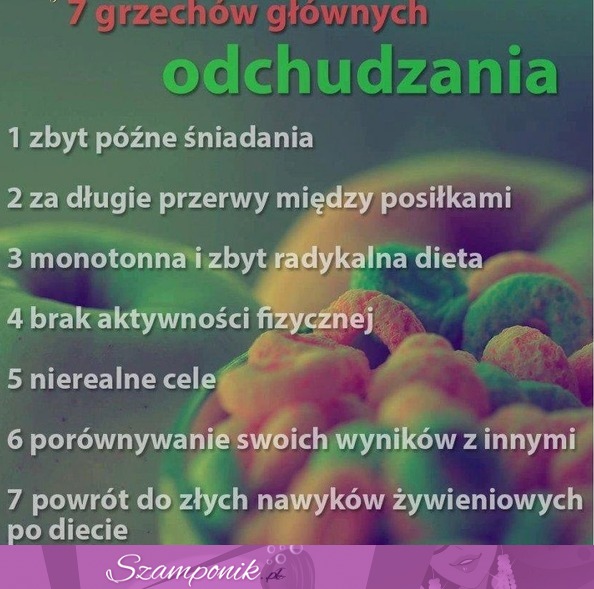 Odchudzasz się i nie widać efektów? Sprawdź może popełniasz te błędy! :)