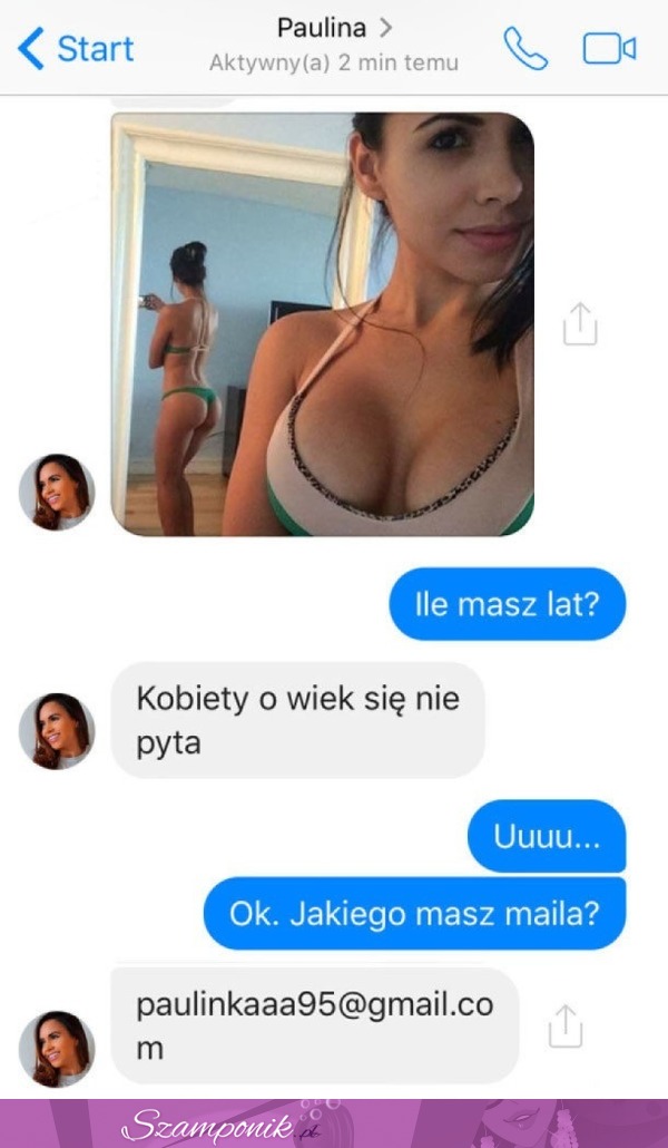 Dobrze, że ludzie mają maile ;D