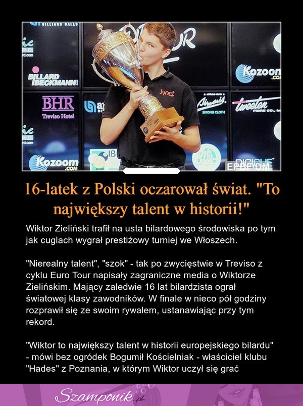 16-latek z Polski oczarował świat. "To największy talent w historii!"