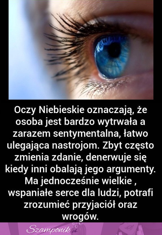 Masz NIEBIESKIE OCZY!? To koniecznie zobacz co to mówi o Tobie!