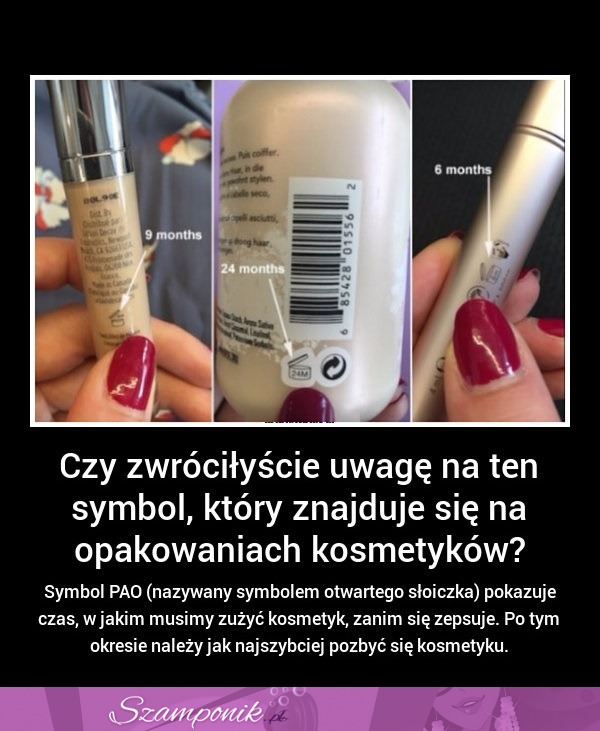 Czy zwracasz UWAGĘ na ten SYMBOL kupując KOSMETYKI! Lepiej sprawdź to koniecznie!