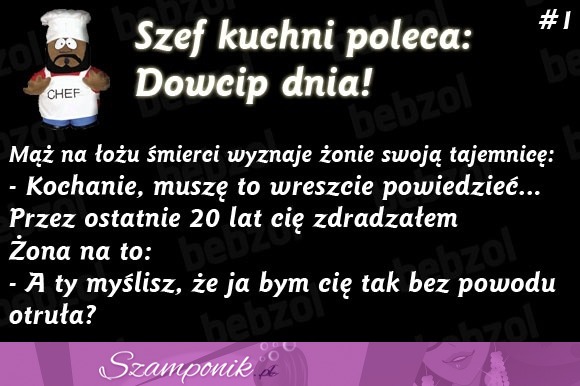 Stare małżeństo... Dobry dowcip, haha!