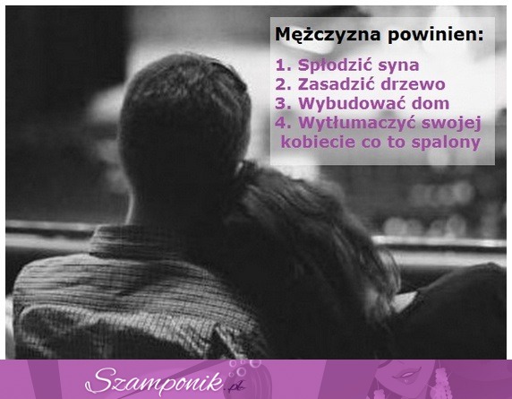 Mężczyzna powinien...