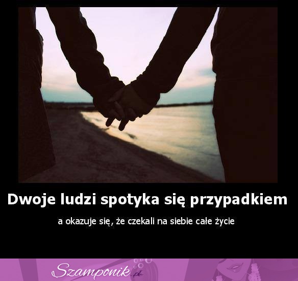 Dwoje ludzi spotyka się przypadkiem