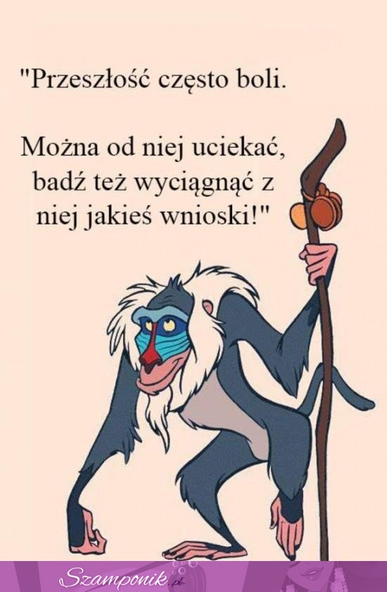 Przeszłość często boli.