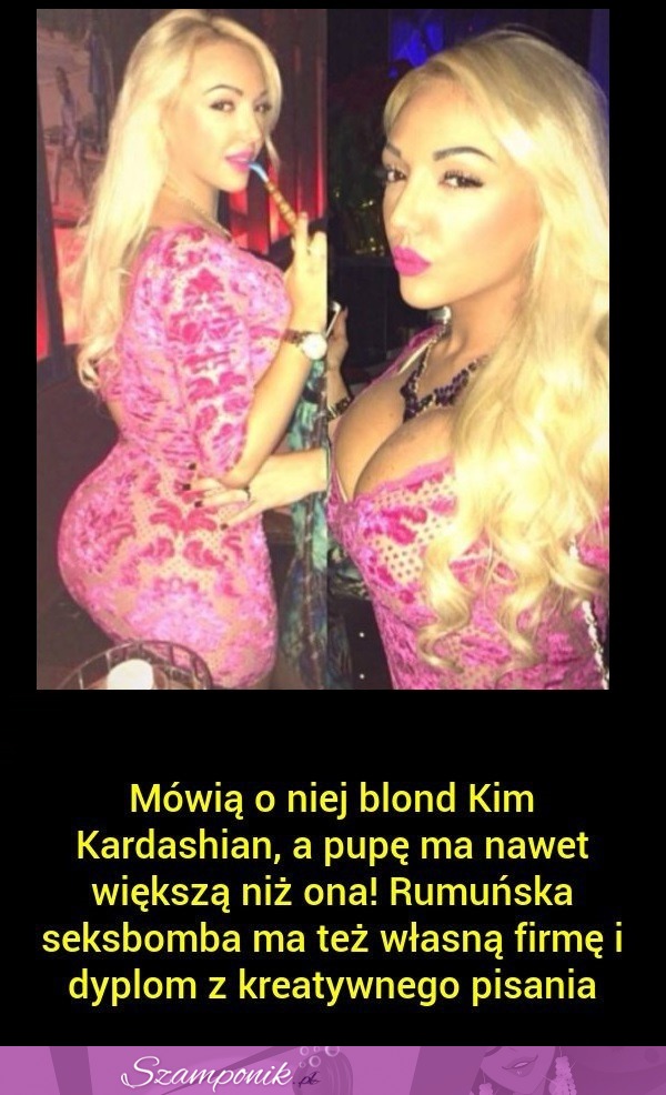 Oto RUMUŃSKA BLOND odpowiedź Kim Kardashian! BEKA