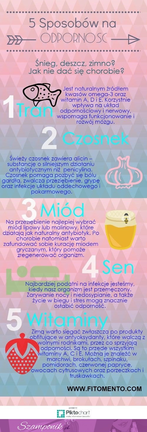 5 sposobów na odporność!