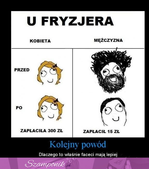 Wizyta u FRYZJERA!  KOBIETA vs MĘŻCZYZNA! Różnica jest ogromna ;D