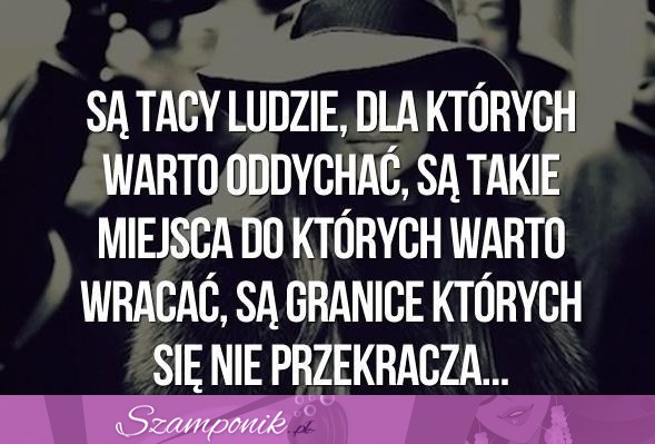 Nie wszyscy zdają sobie z tego sprawę...