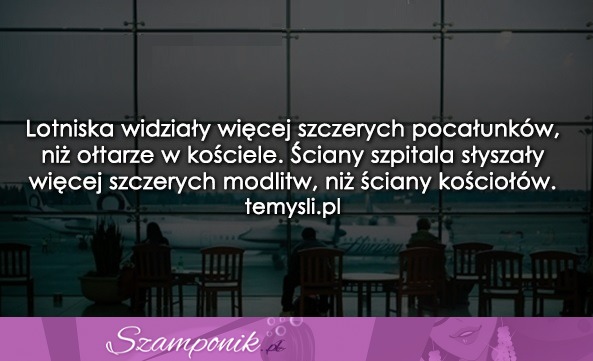 Lotniska widziały więcej szczerych...