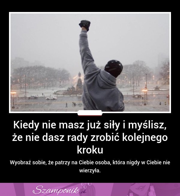 Kiedy nie masz już siły